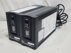 [現状品] OMRON オムロン BY50S UPS 無停電電源装置 500VA/300W 100V 2台セット 簡易動作確認済み (1)