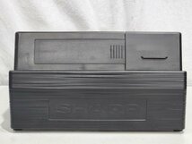 [中古] SHARP シャープ 電子レジスタ XE-A147-B ブラック 鍵付き インボイス/軽減税率設定可 SDカード対応 印字確認/初期化済 (11)_画像3