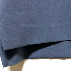 UNITED TOKYO クルーネック ショルダージップ プルオーバー（2：M 相当）青 ユナイテッドトウキョウ 半袖 シャツ 日本製の画像4