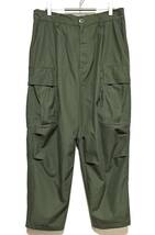 FREAK'S STORE EASY CARGO PANTS（L）オリーブ フリークスストア イージー カーゴ パンツ ワイド ルーズ シルエット 軍パン_画像1