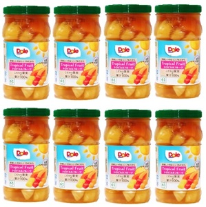  tropical fruit 665g×8 piece DOLE doll fruit bottle Nankoku fruits Mix fruit Mix desert sweets 