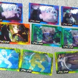 呪術廻戦 PLAY BACKカードチョコスナック レンチキュラーカード バラ24枚の画像2