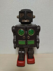 【1円スタート！！】希少 ジャンク 堀川玩具 宇宙魔人 ロボット ブリキ レトロ アンティーク 当時物 昭和レトロ おもちゃ メタルハウス