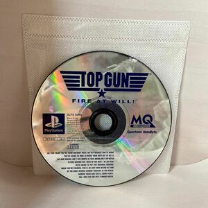 PS トップガン TOP GUN FIRE AT WILL ディスクのみ 中古 PlayStation プレイステーション