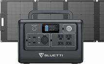 ⑤BLUETTI ポータブル電源 ソーラーパネルセット EB70S 716Wh/800W 120W_画像1