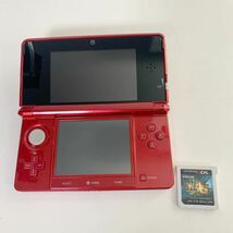 任天堂 NINTENDO 3DS ニンテンドー3DS 本体 ソフト セット モンスターハンター4G SDカード ゲーム ジャンク_画像1