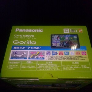  Panasonic ポータブルSSDナビ Gorilla CN-G1500VD ポータブルナビ 7V型