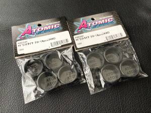 ATOMIC ドリフトタイヤ ナロー AWD ミニッツ 2台分