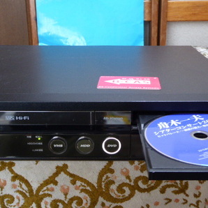貴重！最終年SHARP VHS一体型HDDレコーダー【DV-ACV52】純正リモコン付き作動整備極上品‘‘１１年HHHH@@@保証ありの画像3
