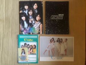 ハロプロ、°C-ute、パンフ 学習帳 クリアファイル、セット