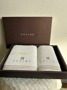 セリーヌ　タオルセット フェイスタオル ウォッシュタオル CELINE