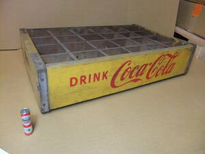 コカ・コーラ　Coca-Cola　木箱①　昭和 レトロ　ビンテージ　当時物　ジュース　ドリンク　飲料　森永牛乳　牛乳箱　看板　ペプシ　PEPSI