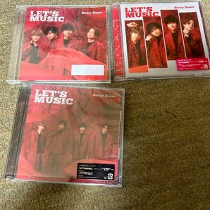 SexyZone LET'S MUSIC ３形態セット まとめ売りセクシーゾーン CD DVD A・B・通常
