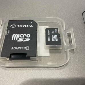 【ほぼ未使用・送料無料】TOYOTA トヨタ 純正 SDカード 8GB 086A4-00120 ドラレコ ドライブレコーダー用 DRT-AN1 086A3-00050 等の画像1