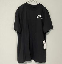 M 新品 NIKE ナイキ ウィメンズ Tシャツ 半袖 ボーイフレンド ショートスリーブ NEUSELF プリント ロゴ 黒 ブラック_画像5