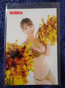 ③NMB48 【本郷柚巴】ブブカ 2022年2月 TSUTAYA EBISUBASHI ポストカード 　購入特典　非売品 戎橋　BUBKA