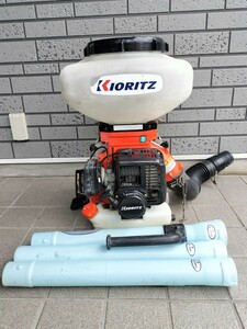 【KIORITZ】DME401M 共立 動力散布機 背負動力散布機 噴霧器 【現状品】