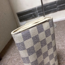 86Y240322D 美品 LOUIS VUITTON ルイヴィトン ダミエ アズール ポルトフォイユ サラ 長財布 検キ ラウンドファスナー ウォレット M61735_画像7