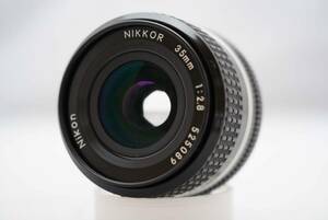 ☆単焦点・マニュアルレンズ☆ ニコン Ai-s ニッコール 35㎜ F=1:2.8　NIKON Ai-s NIKKOR 35 2.8 実用品 おススメの1品 お見逃しなく