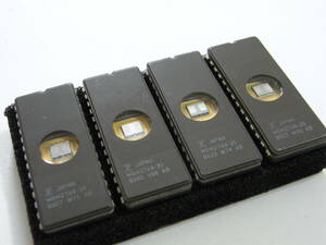 ★ FUJITSU . EPROM. MBM2764 ８個セット. 美品 (消去確認済み) A-331 ★