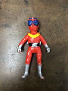  Himitsu Sentai Goranger красный Ranger Pachi предмет Pachi sofvi фигурка Pachi моно Pachi sofvi 