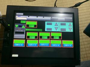 タッチパネル　キーエンス　VT5-X12 動作保証　取付金具あり