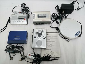 WALKMAN　ウォークマン　カセットプレーヤー　SONY　Panasonic　ソニー　パナソニック　CDウォークマン　まとめ　ジャンク