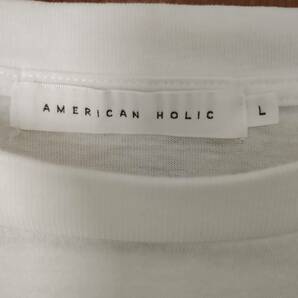 AMERICAN HOLIC 長袖Tシャツ Lの画像3