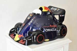 Ｆ１観戦用ヘルメット　紺色の　F１コスプレに