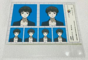 サイコパス PSYCHO-PASS 10周年記念 展覧会 オリジナル証明写真風シール 常守朱 