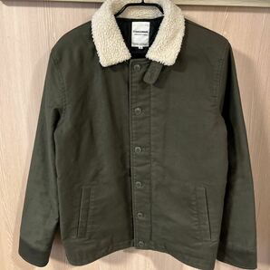 ◆美品◆ AMERICAN RAG CIE&Magine COMMONWARE 衿ボア アーミーコード N1デッキジャケット　サイズ48 定価39600円