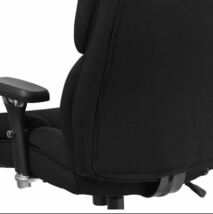 1E10z0O Flash Furniture オフィスチェア ブラック ファブリック シート 幅61cm 耐荷重181kg_画像10