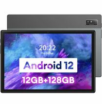 2A06b1M タブレット 10インチ wi-fiモデル、Headwolf WPad3 Android 12 タブレット 8コアCPU カラーグレー_画像1
