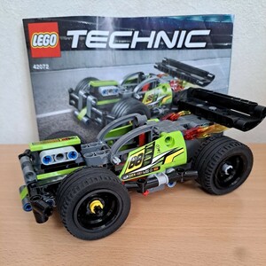 LEGO Lego 42072 technique ультра . Racer TECHNIC pull-back машина гоночный автомобиль машина 