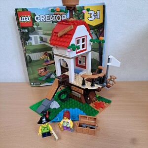 レゴ 31078 クリエーター ツリーハウス 3IN1 海賊ごっこ 秘密基地 海賊船 家 CREATER LEGO