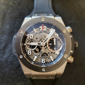 HUBLOT UNICO ウブロ ウニコ セラミックベゼル 希少 42ミリ！の画像1