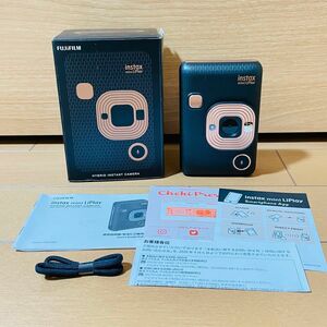 【新品同様品】FUJIFILM チェキ INSTAX MINI LIPLAY