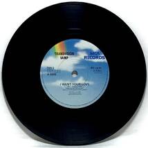 【英7】 TRANSVISION VAMP / I WANT YOUR LOVE / SWEET THING / EVOLUTION EVIE / 1988 UK盤 7インチシングルレコード EP 45 試聴済_画像3