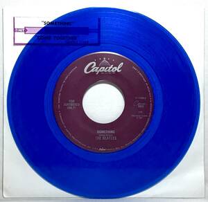【米7青盤】 THE BEATLES / SOMETHING / COME TOGETHER / 1994(1987) US盤 CAPITOL 7インチレコード EP JUKEBOX盤 インデックス付 試聴済