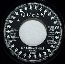 【蘭7】 QUEEN クイーン / BICYCLE RACE / FAT BOTTOMED GIRLS / STERLING 刻印 1978 オランダ盤 7インチシングルレコード EP 45 試聴済_画像5