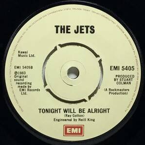 【英7】 THE JETS / BLUE SKIES / TONIGHT WILL BE ALRIGHT / 1983 UK盤 7インチシングルレコード EP 45 ネオロカ ロカビリー 試聴済の画像5