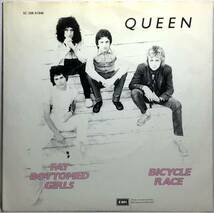 【蘭7】 QUEEN クイーン / BICYCLE RACE / FAT BOTTOMED GIRLS / STERLING 刻印 1978 オランダ盤 7インチシングルレコード EP 45 試聴済_画像2