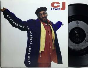 【英7】 CJ LEWIS / EVERYTHING IS ALRIGHT (UPTIGHT) / HUMAN NATURE / 1994 UK盤 7インチレコード EP 45 試聴済