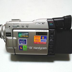 SONY ハンディーカム miniDVビデオカメラ DCR-TRV9