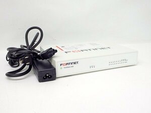 ＃現状品 ライセンス2025/12/06 Fortinet/フォーティネット Fortigate-60E (FG-60E) ファイアウォール ACアダプタ付属 初期化済