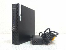 ■※ 【隅っこに設置可能】 DELL/デル デスクトップPC OptiPlex 3060 Micro Corei5-8500T/メモリ8GB/SSD256GB/Win11 動作確認_画像1