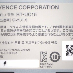 ☆2台入荷 KEYENCE/キーエンス BT-1000/1500シリーズ用5連充電ユニット BT-UC15 (No.7)の画像5