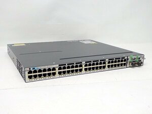 ＃Cisco/シスコ スイッチ Catalyst 3750-X シリーズ【WS-C3750X-48T-S】C3KX-NM-10G No.1