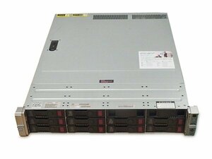 ■○ HP ProLiant DL180 Gen9 Xeon E5-2623 V3 3.00GHz/RAM 64GB （8GB×8枚）/HDD 2TB×6 300GB×2/OS無し/Setup起動確認済