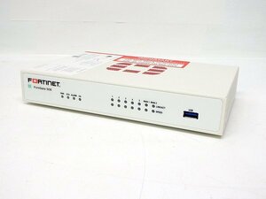 ＃ライセンス2024.05.03 Fortinet/フォーティネット Fortigate-50E FG-50E ファイアウォール ACアダプタ欠品 初期化済み